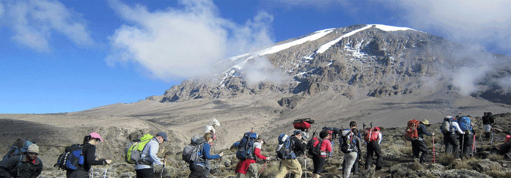 Climbing Mt Kilimanjaro