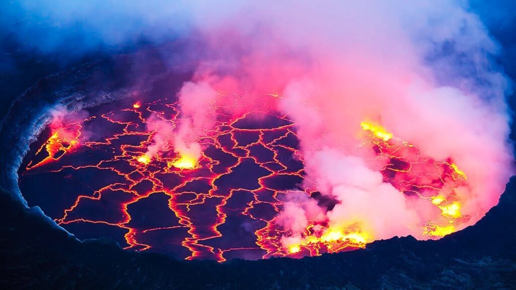 Mountain Nyiragongo