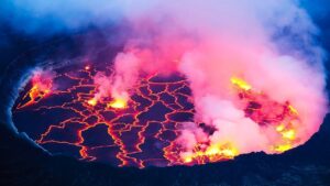 Mountain Nyiragongo